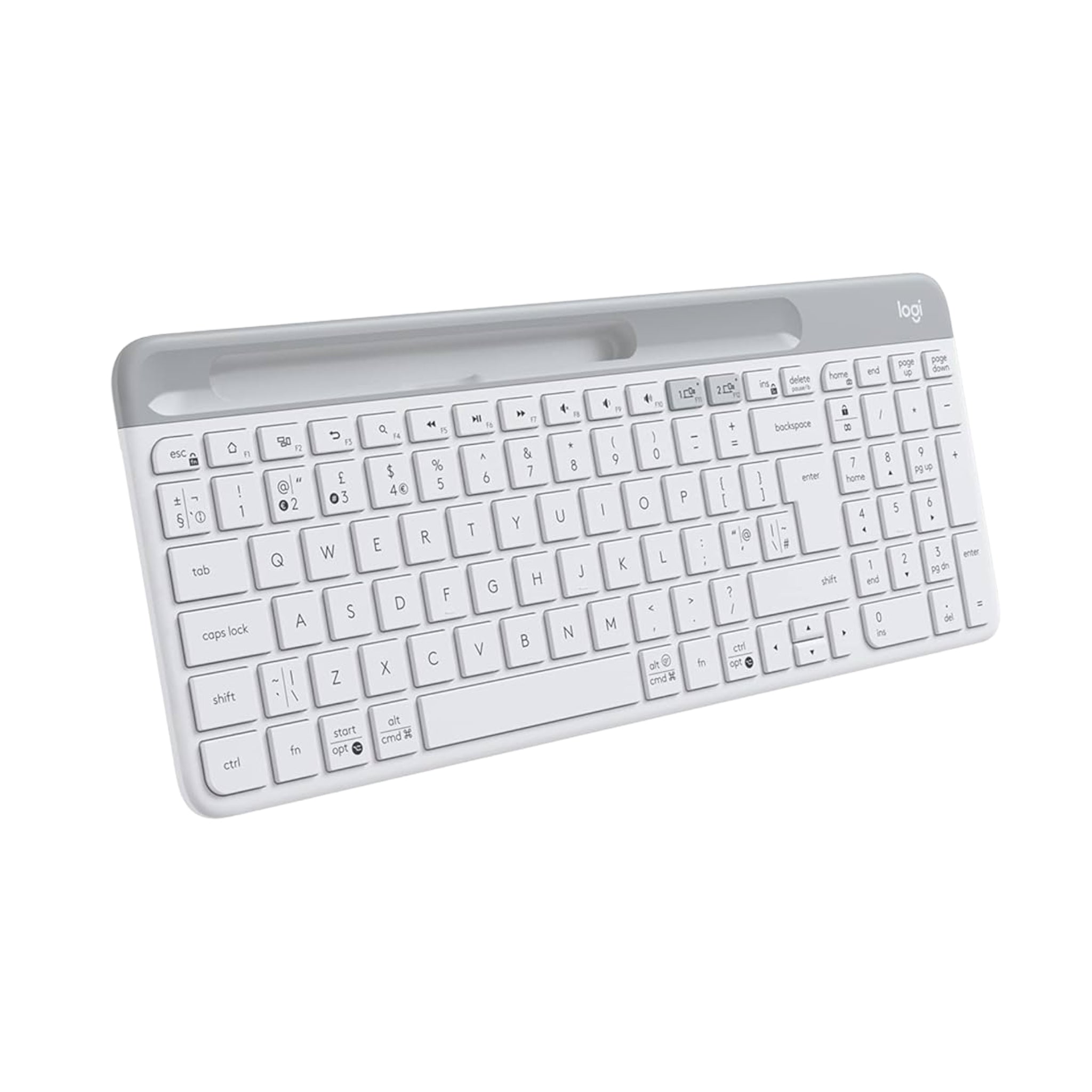 Logitech K580 Slim Multi-Device Wireless Keyboard white